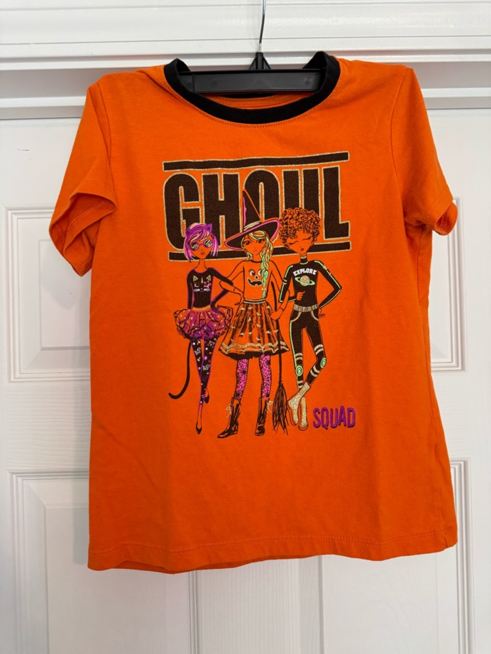Ghoul Squad Orange Graphic Tee